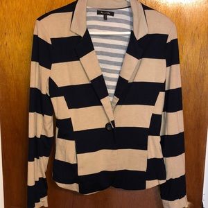 Max and Riley Stripped blazer